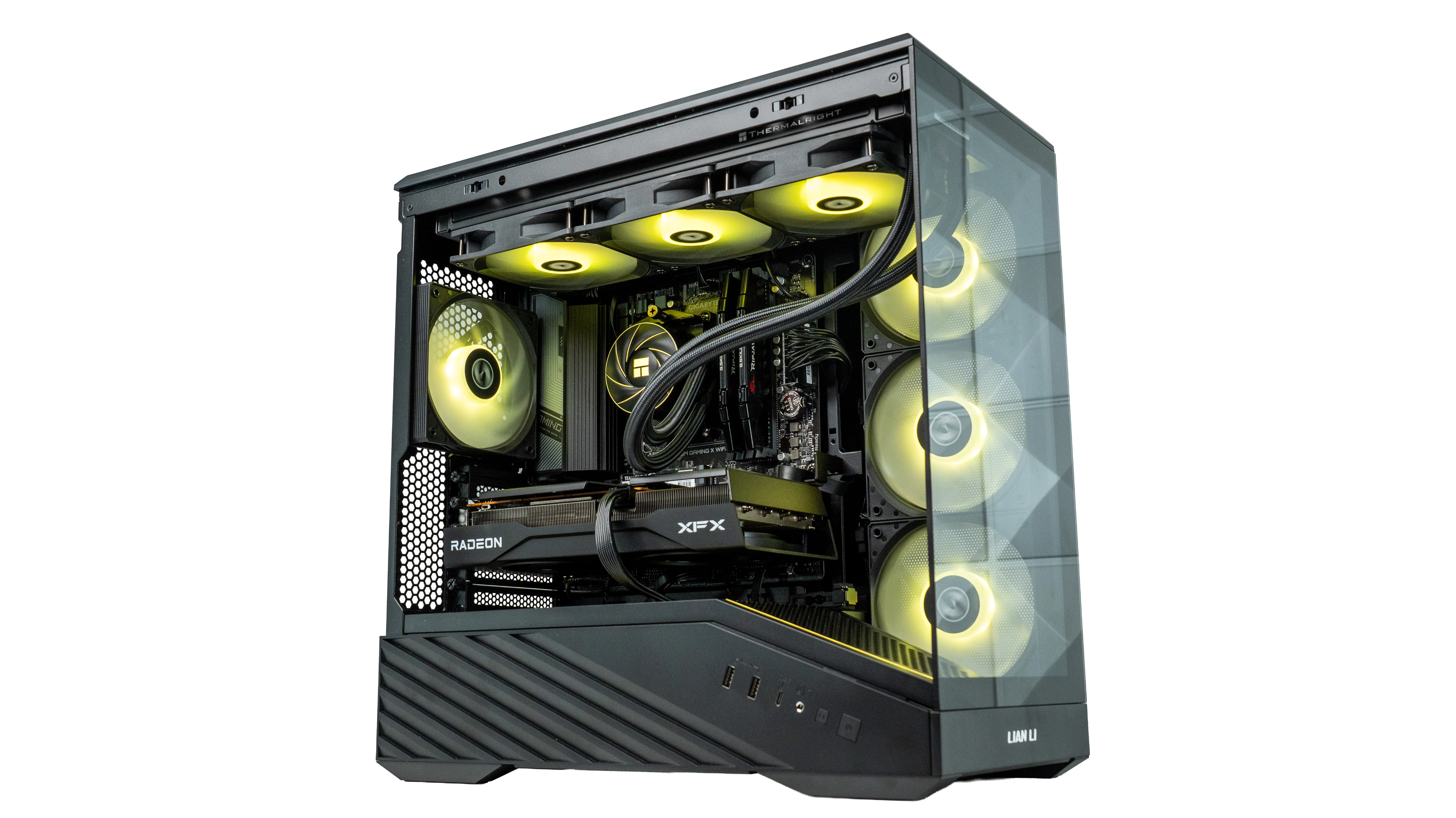 Mid Range Black/RGB Gaming PC